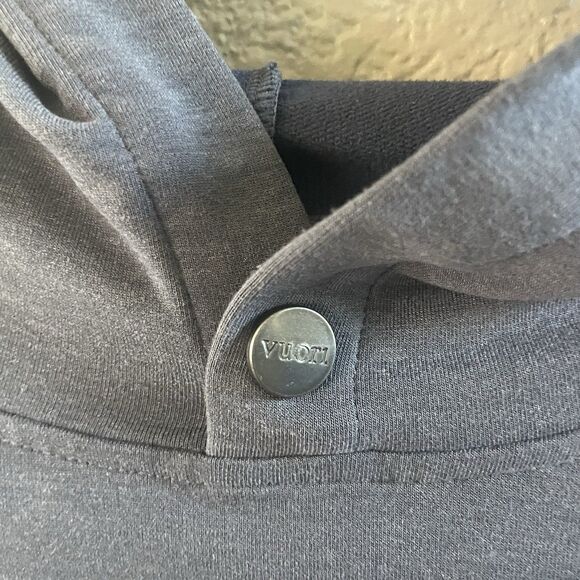 Vuori Austin Hoodie Mens Medium Blue long Sleeve Pullover Sweatshirt V254 - Picture 5 of 11